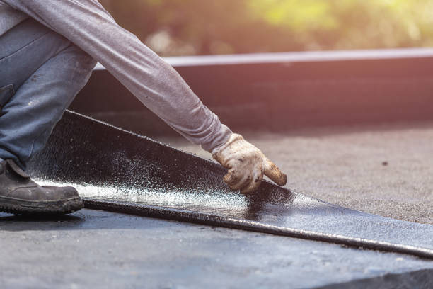 Professional Waterproofing technician working in Uniontown, AL